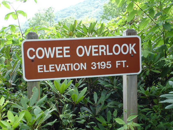 Cowee Overlook in 2005